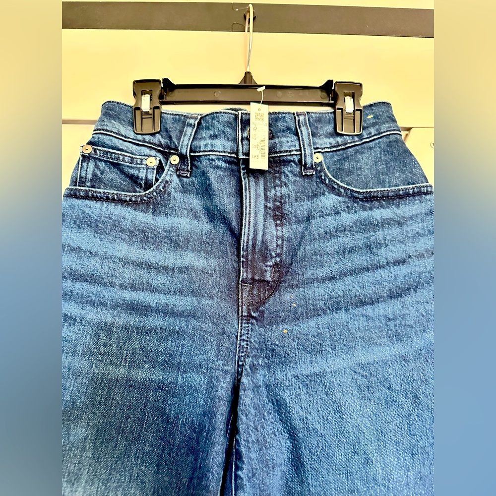 🆕 Madewell SZ 24 NWT  The Perfect Vintage Wide-Leg Jean
